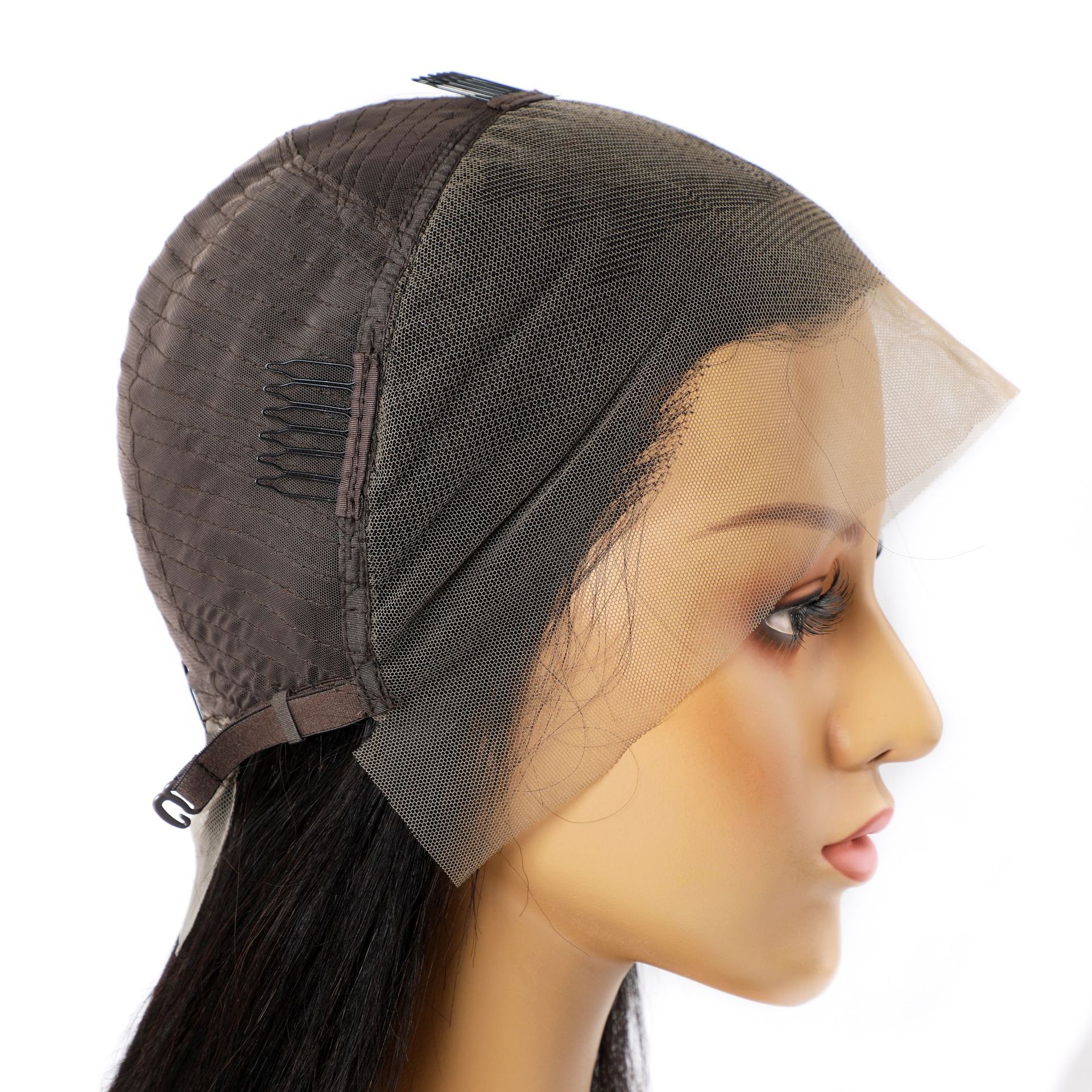 9A Grade Straight Human Hair Lace Wig Set – Premium Quality European Style