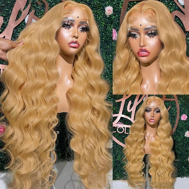 13x4 Front Lace All Real Human Hair Wig – Seamless & Versatile